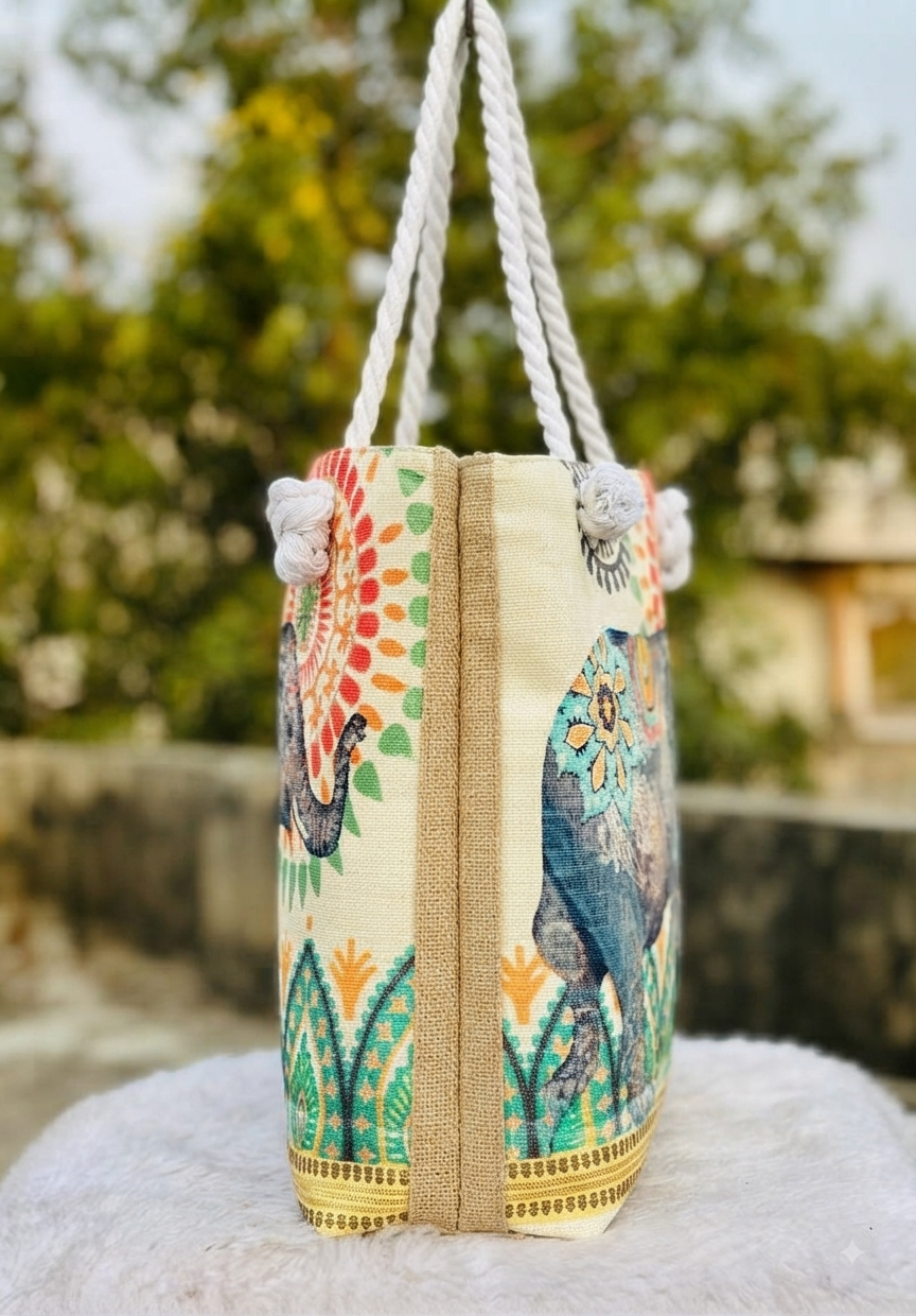 Painting Tote Bag By Anhad Rang
