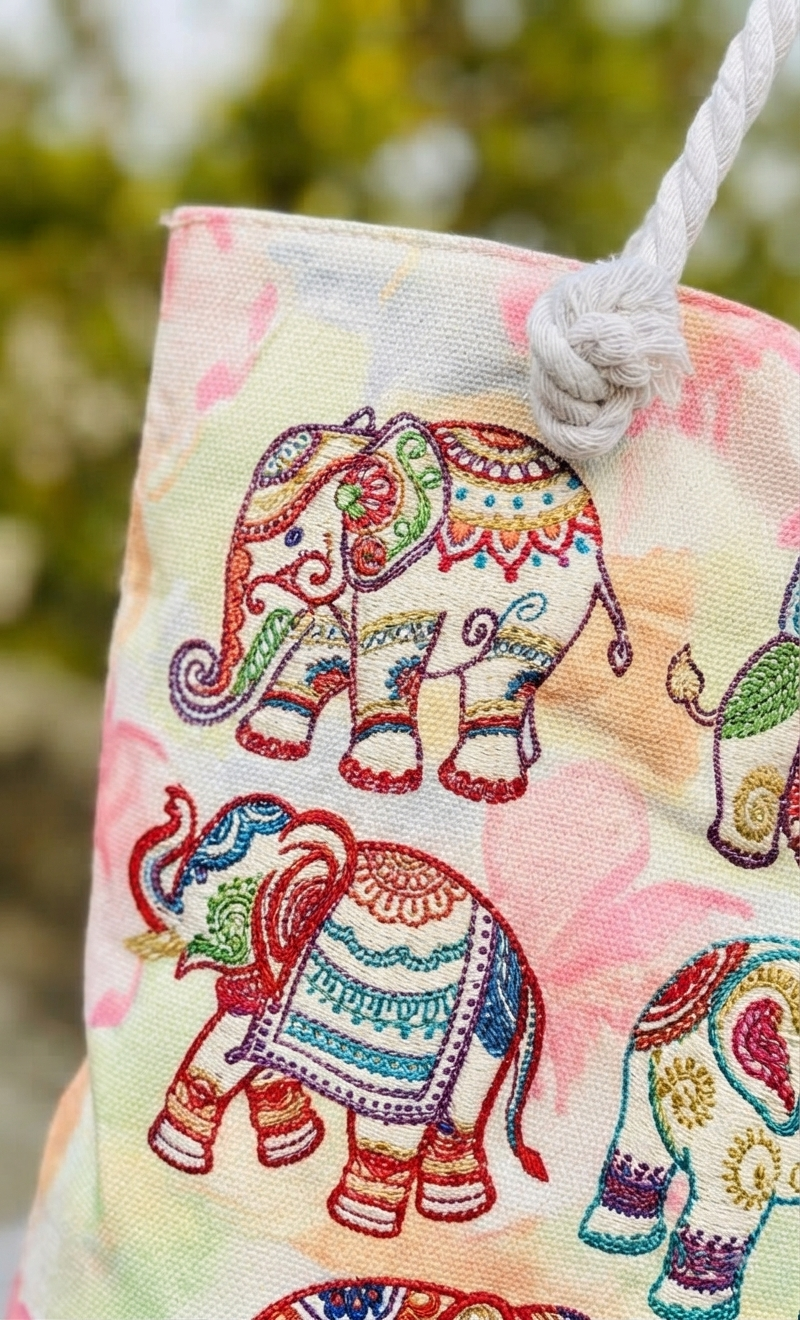 Painting Tote Bag By Anhad Rang