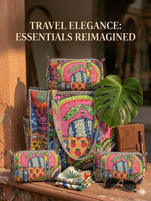 Quilt Set Tote Bag By Anhad Rang