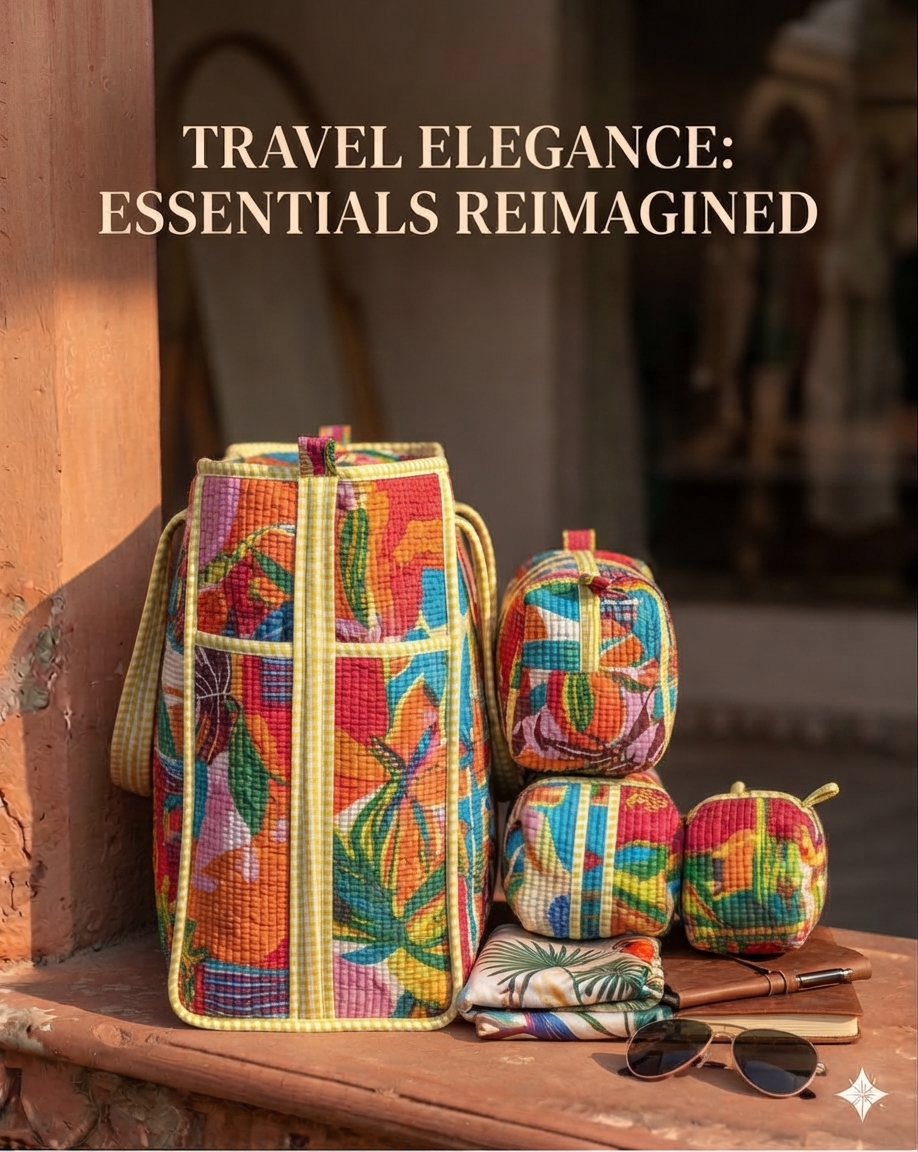 Quilt Set Tote Bag By Anhad Rang