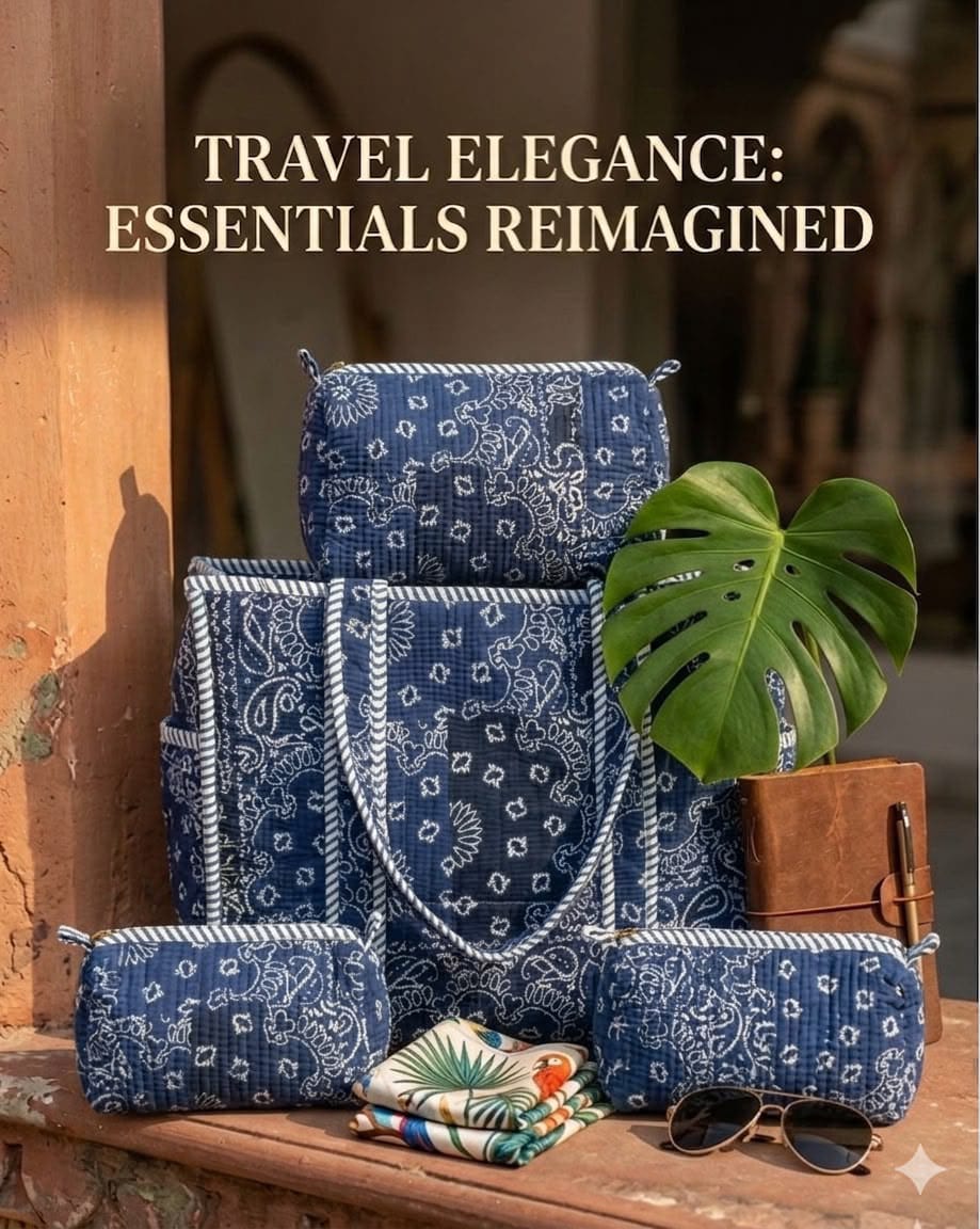 Quilt Set Tote Bag By Anhad Rang