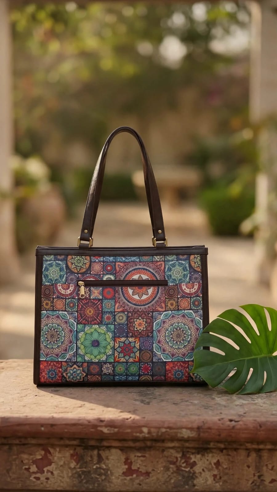 Squate Tote Laptop Bag By Anhad Rang