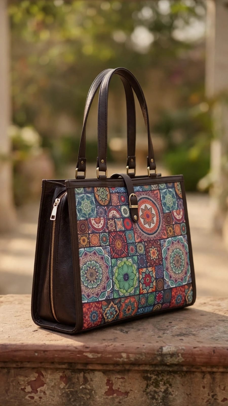 Squate Tote Laptop Bag By Anhad Rang