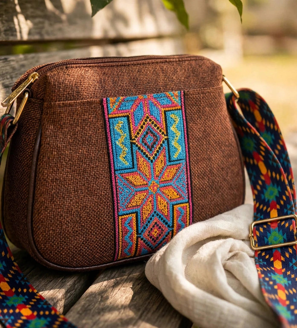 Sling Tote Bag By Anhad Rang