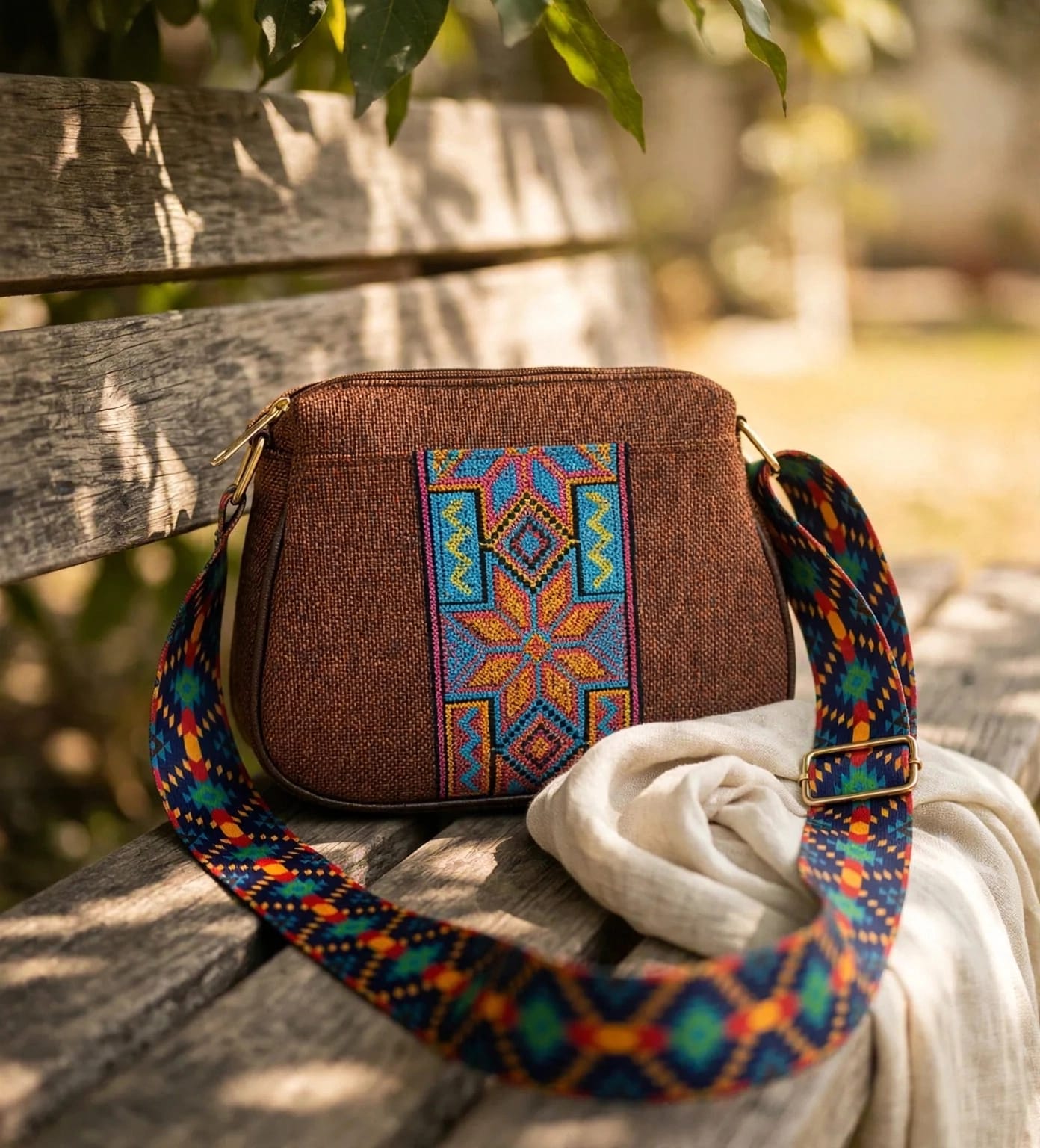 Sling Tote Bag By Anhad Rang