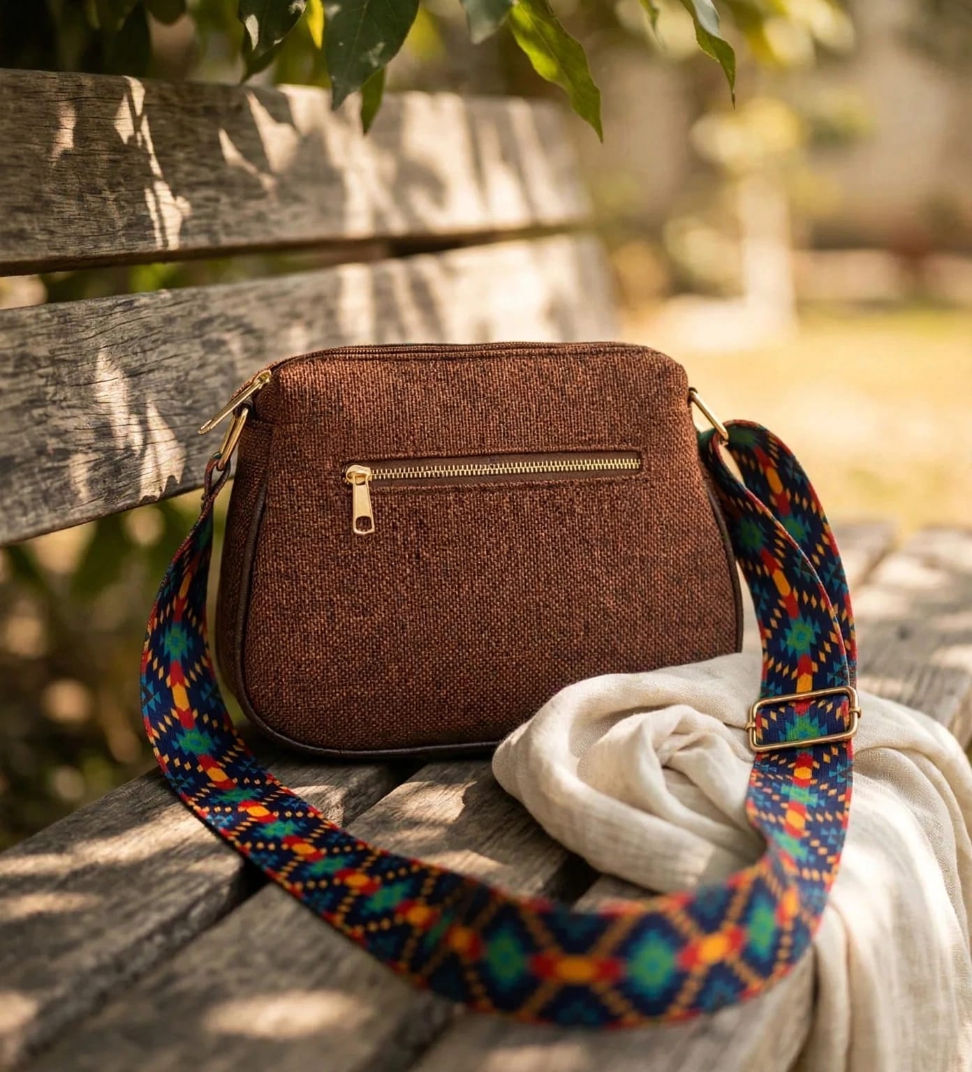 Sling Tote Bag By Anhad Rang
