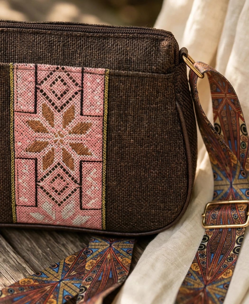Sling Tote Bag By Anhad Rang
