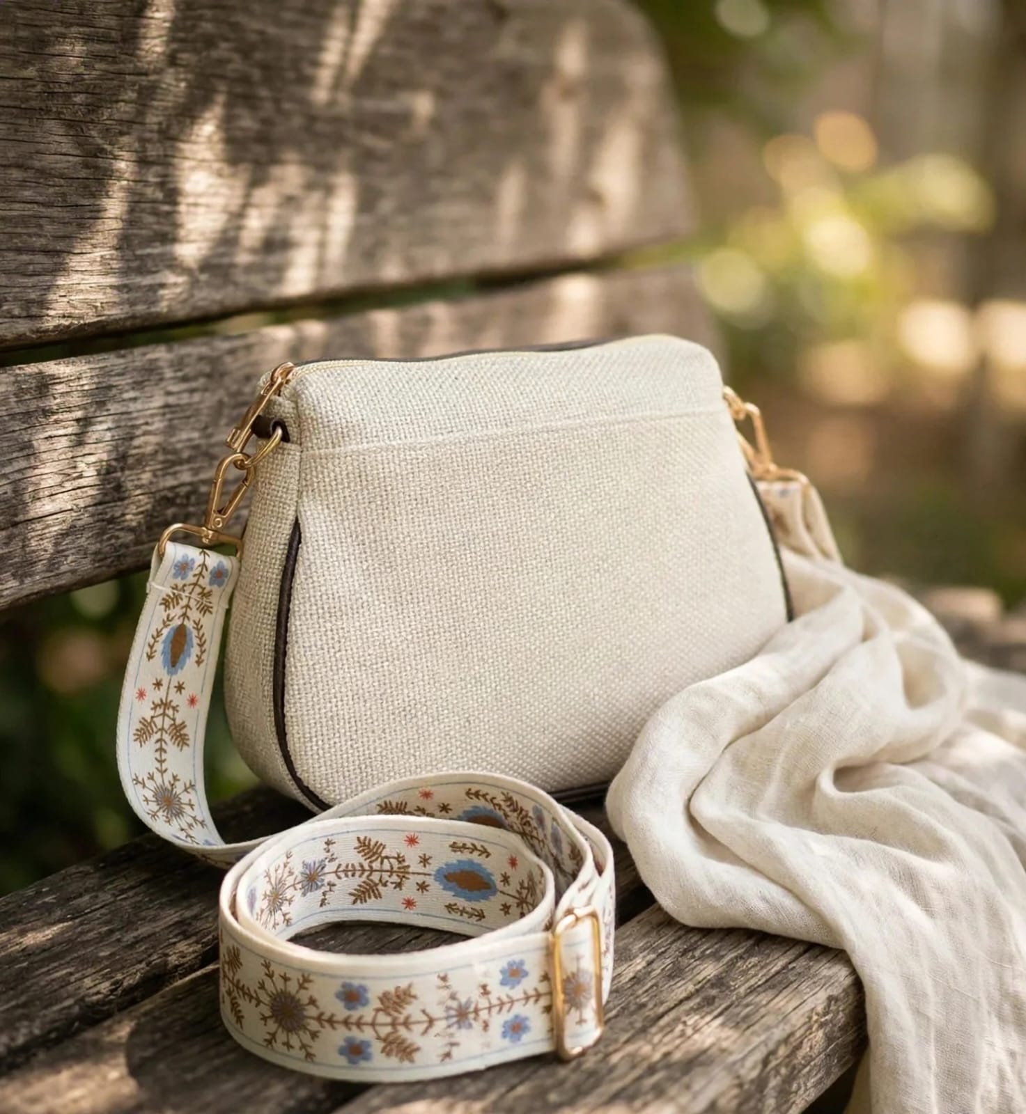 Sling Tote Bag By Anhad Rang