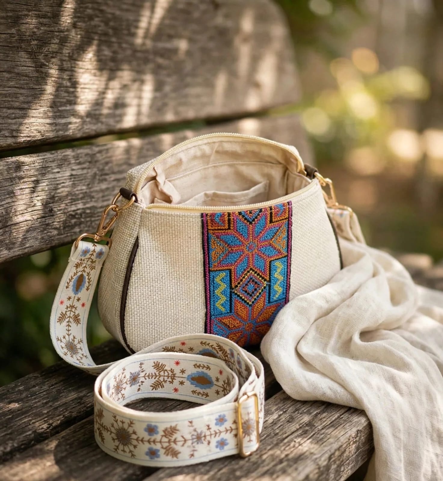 Sling Tote Bag By Anhad Rang