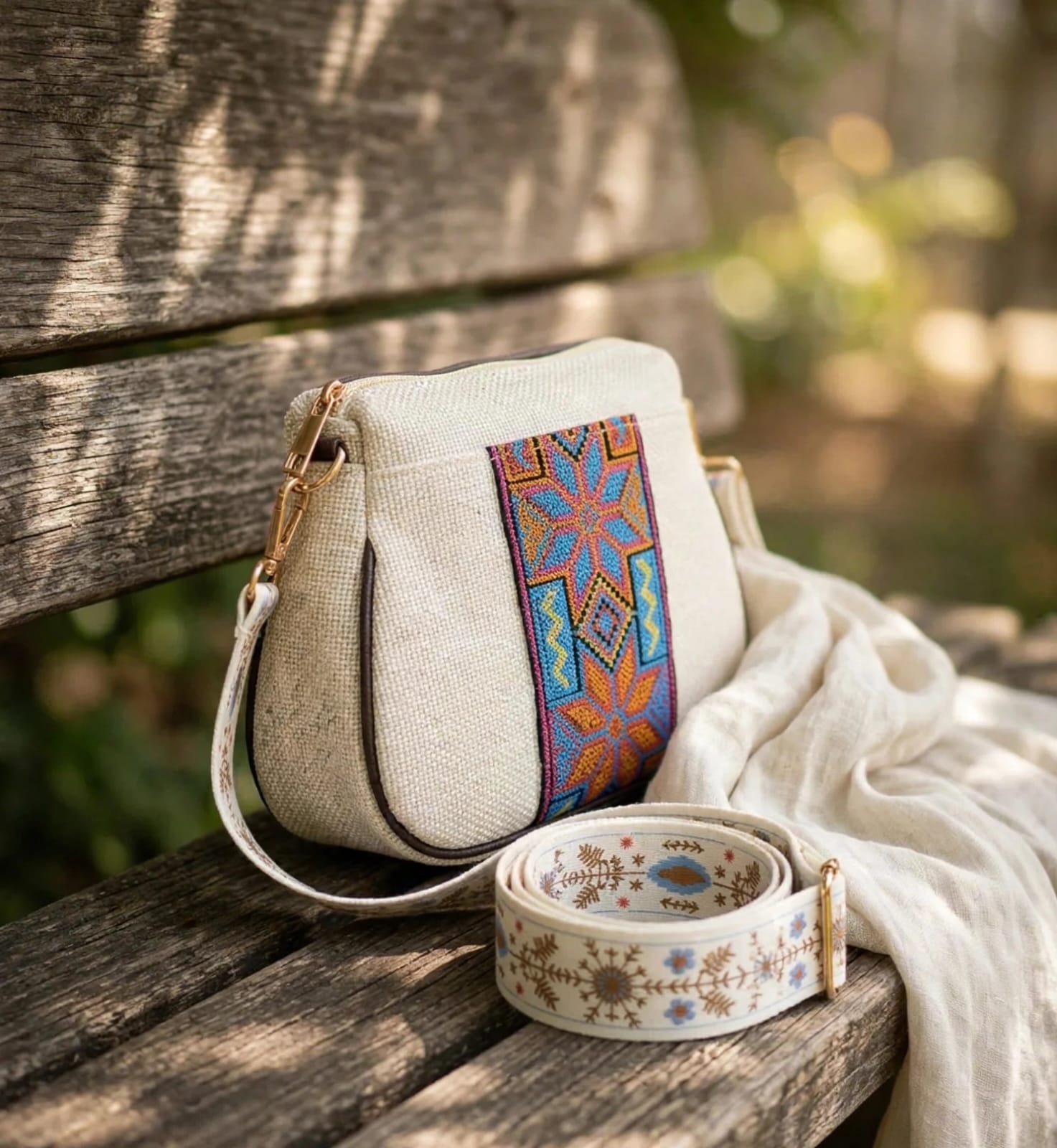 Sling Tote Bag By Anhad Rang