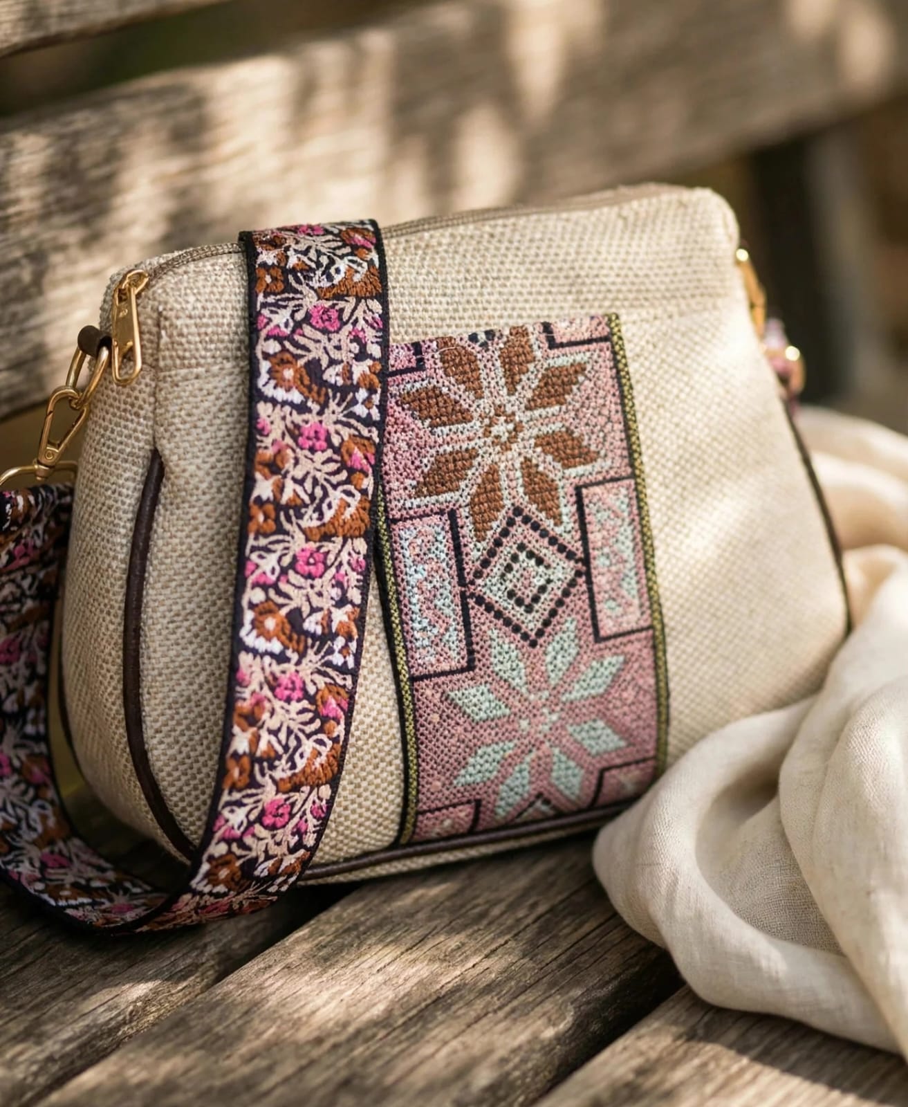Sling Tote Bag By Anhad Rang