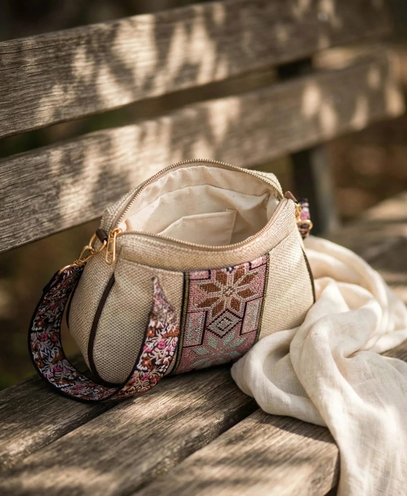 Sling Tote Bag By Anhad Rang