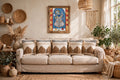 Set of 5 - Boho Geometric Mountain Fringe Cushion Cover (40cm*40cm)