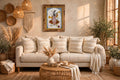 Set of 5 - Boho Heavily Textured Throw Pillow Case (40x40cm) – Solid Cream