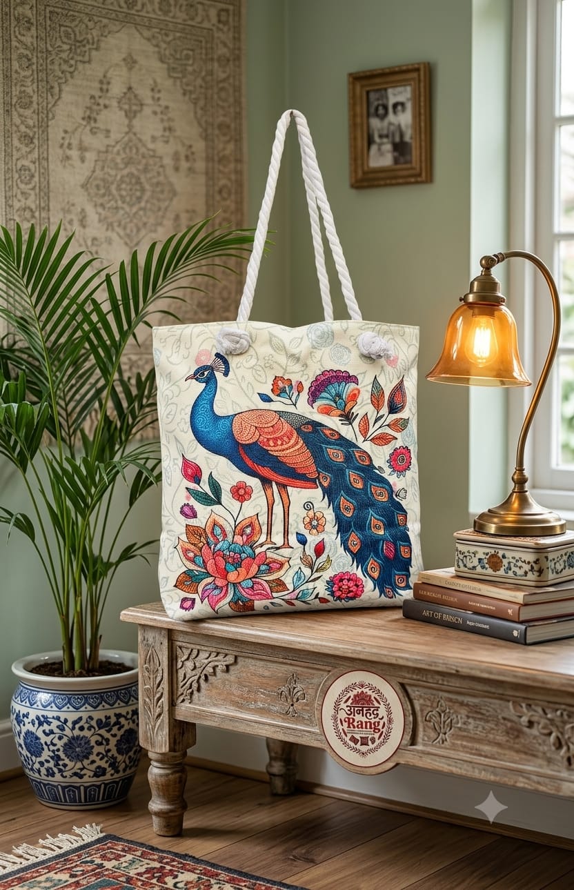 Painting Tote Bag By Anhad Rang